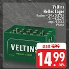 Helles Lager Angebote von Veltins bei EDEKA Delbrück für 14,99 €