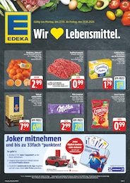 EDEKA Prospekt für Euerdorf mit 8 Seiten EDEKA Prospekt "Wir lieben Lebensmittel!" für Euerdorf, 8 Seiten, 27.10.2025 - 31.10.2025