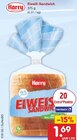 Aktuelles Eiweiß-Sandwich Angebot bei Netto Marken-Discount in Dresden ab 1,69 €