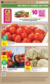 Promos Tomate dans le catalogue "-50% DE REMISE IMMÉDIATE SUR LE 2ÈME" de Intermarché Super Tomate en promo dans le catalogue Intermarché Super à la page 4