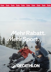 Aktueller Decathlon Prospekt mit Fahrradbekleidung, "Mehr Rabatt. Mehr Sport.", Seite 1