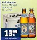 Getränkewelt Herne - Hell o. Maibock Angebot im Prospekt Hell o. Maibock bei Getränkewelt im Herne Prospekt für 13,99 €