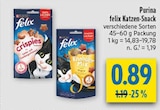 Aktuelle Katzenfutter Angebote bei diska in Erlangen Aktuelles felix Crispies Angebot bei diska in Erlangen ab 0,89 €