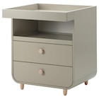 Wickeltisch mit Schubladen beige Angebote von MYLLRA bei IKEA Ludwigshafen für 339,00 €