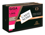Café moulu "Giga Format" - CARTE NOIRE en promo chez Carrefour Rennes à 14,49 €