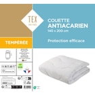 La couette anti-acarien tempérée - TEX HOME à 26,24 € dans le catalogue Carrefour