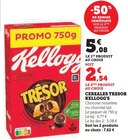 Céréales Trésor - KELLOGG'S dans le catalogue Super U