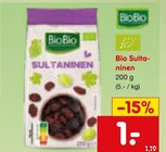 Bio Sultaninen von BioBio im aktuellen Netto Marken-Discount Prospekt für 1,00 €