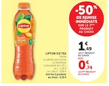 Ice Tea - Lipton en promo chez Super U Clermont-Ferrand à 0,74 €
