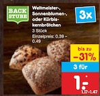 Weltmeister-, Sonnenblumen-, oder Kürbiskernbrötchen Angebote bei Netto Marken-Discount Bünde für 1,00 €