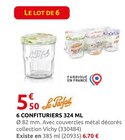 Rural Master Plouigneau - Promo 6 Confituriers Promo 6 Confituriers à 5,50 € dans le catalogue Rural Master à Plouigneau