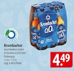 Aktuelle Krombacher Angebote bei famila Nordost in Norderstedt Aktuelles Krombacher Angebot bei famila Nordost in Norderstedt ab 3,99 €