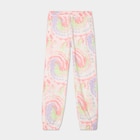 Pantalon de jogging bas élastiqué beige fille dans le catalogue La Halle