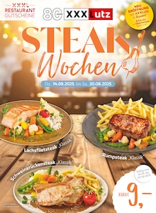 XXXLutz Möbelhäuser Prospekt STEAK Wochen mit  Seiten in Oberhausen und Umgebung