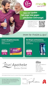 mea - meine apotheke Prospekt der Woche "Unsere April-Angebote" Seite 1, 01.04.2026 bis 30.04.2026 für Neu-Ulm Aktueller mea - meine apotheke Prospekt "Unsere April-Angebote" Seite 1 von 4 Seiten für Neu-Ulm