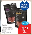 Aktuelles Hundesnack Angebot bei budni in Berlin ab 1,11 €
