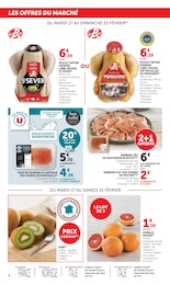 Offre Saumon dans le catalogue U Express du moment à la page 4