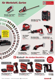 toom Baumarkt Akku Heckenschere im Prospekt 