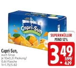 Capri-Sun, auch Sirup Angebote von Capri-Sun bei EDEKA Kaufbeuren für 3,49 €