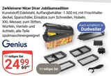 Zerkleinerer Nicer Dicer Jubiläumsedition von Genius im aktuellen GLOBUS Prospekt