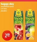 happy day Granatapfel oder Maracuja Angebote von Rauch bei Getränke Hoffmann Freiberg für 2,19 €