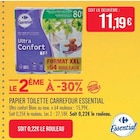 Supermarchés Match Pont-à-Mousson - Promo Papier toilette Promo Papier toilette à 11,19 € dans le catalogue Supermarchés Match à Pont-à-Mousson
