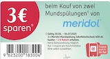 3 € sparen im Rossmann Prospekt 3 € sparen von meridol im aktuellen Rossmann Prospekt für