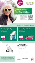 mea - meine apotheke Prospekt für Waren: "Unsere Mai-Angebote", 4 Seiten, 01.05.2026 - 31.05.2026