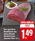 Rinderbraten falsches Filet Angebote bei E center Reutlingen für 1,49 €