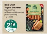 Vegane Bratwurst von Billie Green im aktuellen V-Markt Prospekt für 2,49 €