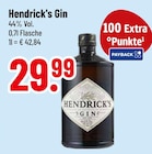 Gin im Angebot bei Trinkgut in Ingolstadt Gin Angebote von Hendrick's bei Trinkgut Ingolstadt für 29,99 €
