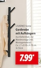 Garderobe mit Aufhängern Angebote von LIVARNO home bei Lidl Pulheim für 7,99 €