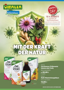 VITALIA Reformhaus Prospekt Aktuelle Angebote mit 8 Seiten
