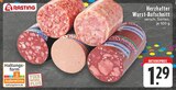 Herzhafter Wurst-Aufschnitt bei EDEKA im Hörstel Prospekt für 1,29 €