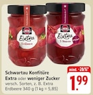 Konfitüre Extra oder weniger Zucker Angebote von Schwartau bei EDEKA Baden-Baden für 1,99 €