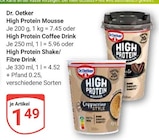 Aktuelles High Protein Mousse Angebot bei GLOBUS in Jena ab 1,49 €