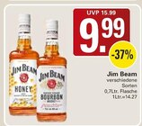 Whiskey im Angebot bei WEZ in Minden Whiskey Angebote von Jim Beam bei WEZ Minden für 9,99 €