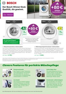 Waschmaschine im aktuellen EP: Prospekt (Albstadt) Waschmaschine im EP: Prospekt "Deutschland vertraut Bosch." mit 12 Seiten (Albstadt)