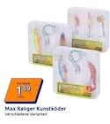 Kunstköder im Action Prospekt Kunstköder von Max Ranger im aktuellen Action Prospekt für 1,49 €