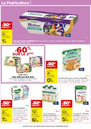 Prix et réduction Blédilait dans le prospectus Carrefour en cours Offre Blédilait dans le catalogue Carrefour du moment à la page 58