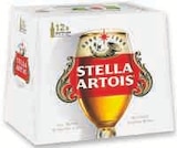 Bière blonde  5.2° - Stella Artois en promo chez U Express Vandœuvre-lès-Nancy à 6,56 €