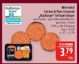 Chicken & More Schmiede Big Burger Geflügel-Burger von Wiesenhof für 3,79 € bei Marktkauf im Angebot Chicken & More Schmiede Big Burger Geflügel-Burger von Wiesenhof im aktuellen Marktkauf Prospekt