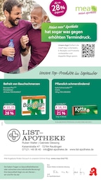 mea - meine apotheke Prospekt für Reutlingen mit 4 Seiten mea - meine apotheke Prospekt für Reutlingen: "Unsere September-Angebote", 4 Seiten, 01.09.2025 - 30.09.2025