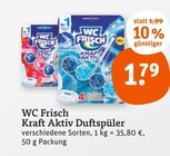 Kraft Aktiv Duftspüler Angebote von WC Frisch bei tegut Rodgau für 1,79 €