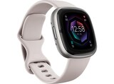 Sense 2 Smartwatch Aluminium Elastomer, S/L, Lunar White/Platinum von FITBIT im aktuellen MediaMarkt Saturn Prospekt für 192,99 €