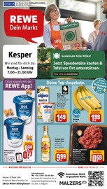 Aktueller REWE Prospekt mit Zucker, "Dein Markt", Seite 1