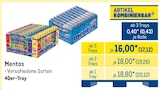 Mentos im aktuellen METRO Prospekt