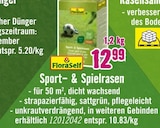 Sport- & Spielrasen Angebote von FloraSelf bei Hornbach Herten für 12,99 €