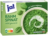 Rahm-Spinat von ja! im aktuellen REWE Prospekt für 0,89 €