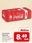 Big Pack Angebote von Coca-Cola bei nah&frisch Gütersloh für 8,49 €